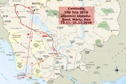 01 - mapa cesty - Cambodia 